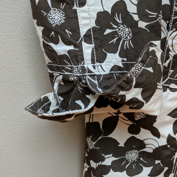 Eddie Bauer floral rain jacket - Picture 3 of 6